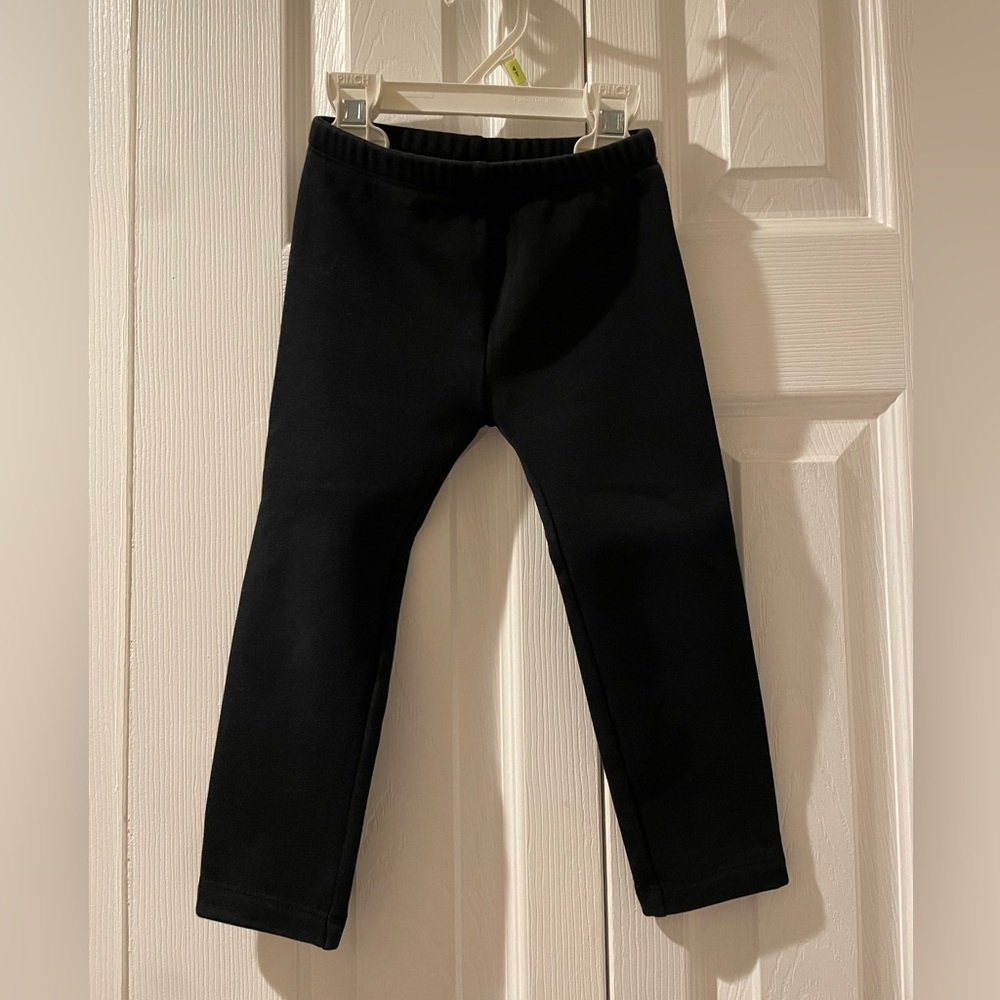 Old Navy black toddler cozy lined leggings